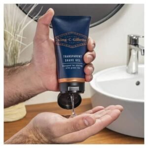Alternative view of King C. Gillette Men’s Transparent Shaving Gel – 150 ml