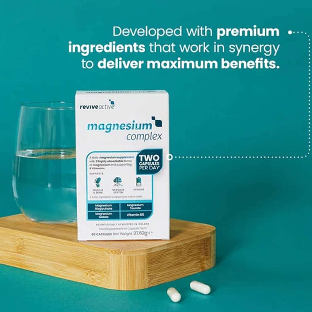 Reviveactive Magnesium Capsules (60) - Image 3