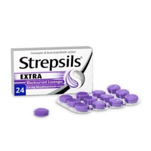 Strepsils Extra Blackcurrant Lozenges (24Pk)strawberry