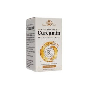 Solgar Full Spectrum Curcumin 185x Softgels Capsules (30)