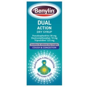 Benylin Dual Action Dry Cough Syrup (100ml)