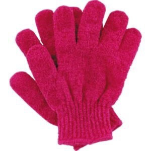 Cocoa Brown Exfoliating Gloves