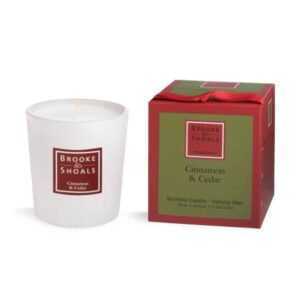 Fragranced Cinnamon & Cedar Christmas Candle (190g)