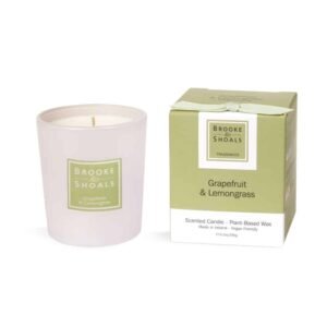 Scented Candle – Grapefruit & Lemongrass (190g)