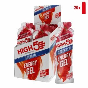 Alternative view of High5 Energy Gel Electrolyte – Raspberry flavour