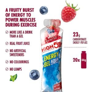 High5 Energy Gel Aqua – Berry flavour