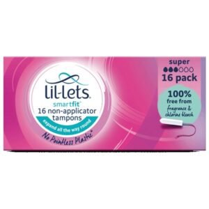 Lil-Lets Smartfit Non-Applicator Super Tampons
