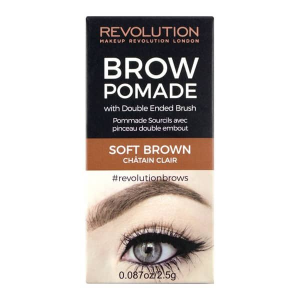 Revolution Brow Pomade Soft Brown - Image 2