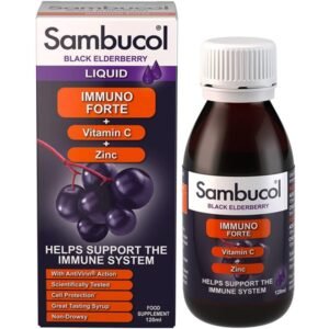 Sambucol Liquid Immuno Forte – Black Elderberry (120ml)