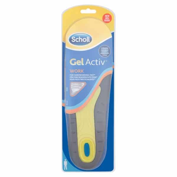 Scholl GelActiv Work Insoles For Men