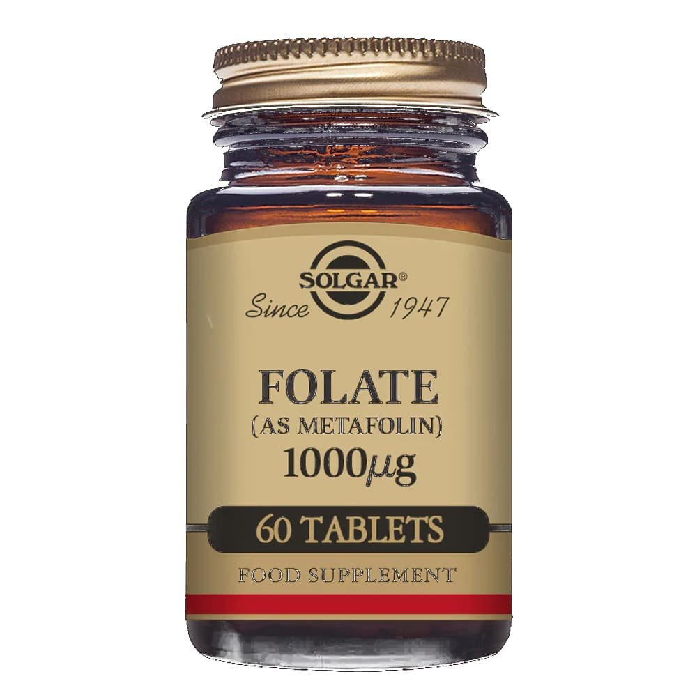 Solgar Folate 1000mcg tablets (60)